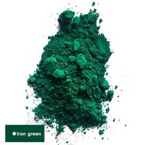 0.1/0.5/1KG 산화철 안료 탄소 분말 일학년 시멘트 색깔 구체적인 스테인드 플로어 타일 포장 코팅, 1kg Iron green