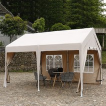 그늘 가리개 캐노피 천막 3X2 프레임+지붕+벽면 4면 텐트, 귀여운여인 ST모기풀 3X2_딥그린