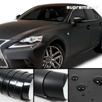 슈프림카 랩핑지, 01.블랙무광