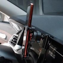 BMW 7시리즈 G11 G12 핸드폰 거치대 받침대 용품, 34시리즈 (F30 F32) (블랙)