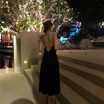 호캉스 바캉스룩 소프트 휴가 로브 제주도 임산부 레이스 여름 풀빌라 바캉스 비치원피스, M, XL, 블랙 벨벳 (우유 스티커 증정)