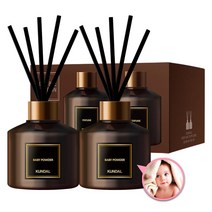 쿤달 퍼퓸 디퓨저 2개입 5종 택1 (200ml+200ml), 베이비파우더, 200ml