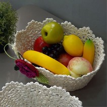 가게 장식용 빈티지 코사지 뜨개바구니 뜨개질교실 인테리어, 소