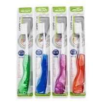 niche 니치 접이식 칫솔 케이스 없이 주머니에 쏙 간편휴대, 7개(색상랜덤)