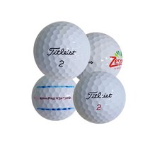 타이틀리스트 비재생 흰색 로스트볼 20알 / V1 V1x 혼합, 1세트