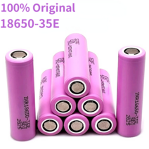 새로운 기본 18650 3500Mah 20A 방전 INR18650 35E 2-10PCS 3.7V 리튬 이온 충전 배터리, 2개