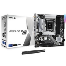 애즈락 B760M Pro RS D4 WiFi 메인보드 (LGA1700 DDR4 M-ATX) 에즈윈, 1개, 선택하세요