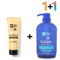 마유 트리트먼트 린스 말 머리 끝 팩, 또하는밤 마유트리트먼트 1개_마유쿨샴푸(초록) 1개, 또하는밤 본상품선택