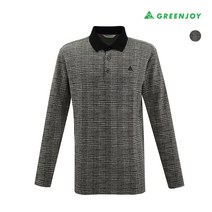 그린조이 남성 체크 티셔츠