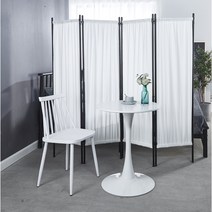 패브릭파티션 피부샵파티션 인테리어가림막 이동식칸막이 공간분리, 4단