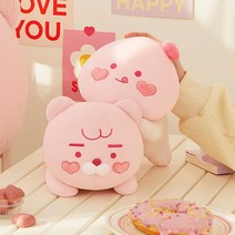 라이언 어피치 핑크에디션 하트베이비필로우 커플세트