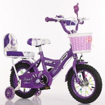 신제품 어린이용 자전거 큰 남아 및 여아 1220 인치, purple medium+20inch