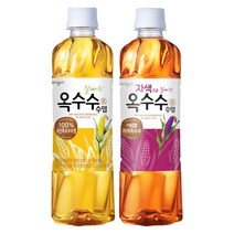 웅진 500ML 5종 10+10개(선택), 옥수수 10개+자색옥수수 10개