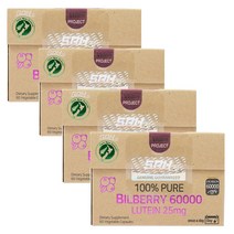 SPH 뉴질랜드 빌베리 60000mg+루테인 25mg 60캡슐 3개+사은품, 빌베리 루테인 60캡슐 4개