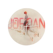 AJ클래식 플라잉맨덩크 선물 슬램덩크 벽시계 남자친구 남사친 조던 매니아 선물, 2.[플라잉맨 덩크]아크릴 시계12인치_12인치
