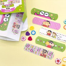 짱구는못말려짱구밴드(일회용 표준형 50매)대용량 발그레 초코비