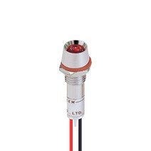 KEM 인디케이터전기 YL 옐로우전기 LED 12V KLRAU-08D12, 1개, 1개