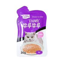 테비 쮸루쮸루 30g (12개입), 게살, 3세트
