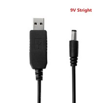 와이파이 증폭기 공유기 인터넷 COVYIV USB DC 5V 12V 9V 전원 케이블 라우터 WIFI 어댑터 와이어 usb 부스트 모듈 변환기 보조베터리 5.5x2.1mm, [01] 9V straight