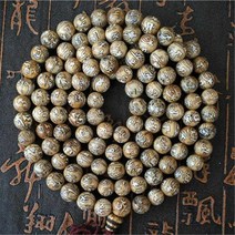 티베트어 패드 네팔 만트라 염주 껍질 나가가 말라스 마니 조가비 올드 험즈, 기본