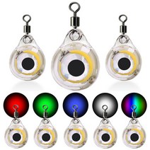 갈치 볼락 오징어 갑오징어 쭈꾸미 문어 호래기 미니 수중 EYE 집어등, 화이트