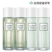 김정문알로에 큐어 피토 그린S 토너2개+에멀젼2개, 1세트