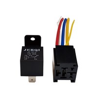 오토티엔 자동차 오토바이 12V 80A 5P릴레이 소켓포함 클락션 AL2, 5개