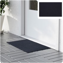 이케아 발 매트 패드 발판 욕실 현관 블루 문 도어 깔개 심플한 디자인 모던 화장실 주방 미끄럼 방지 깔판 실내용 35x55cm 출입구 인테리어 쿠션 KRISTRUP 크리스트루프