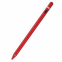 터치 스크린용 스타일러스 펜 애플과 호환되는 액티브 1.5mm 파인 포인트 디지털 아이패드/프로/에어/미니/아이폰/휴대폰/삼성/태블릿 드로잉 및 쓰기용 충전식 (블루 e)2006, Red