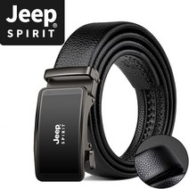 JEEP SPIRIT 정장 자동 벨트 + 정품 인증 스티커