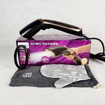 필립스 스팀 다리미 GC362 368 휴대용 홈 여행용 미니 홈쇼핑 추천 고급, 블랙 골드