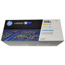 HP 정품토너 Color Laserjet Enterprise M552DN 노랑 (No.508A), 1개
