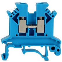 10pcs Din 레일 터미널 블록 UK-2.5B 와이어 전기 도체 범용 커넥터 나사 연결 스트립, 03 UK2.5B blue_01 5pcs