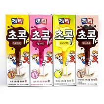 제티 초콕 10개입 4종류 빨대음료 제티 빨대음료 제티초코렛맛 제티코코아 제티딸기맛 제티쿠키앤초코 쿠키앤초코 바나나맛 딸기맛 코코아맛, 바나나맛10개입