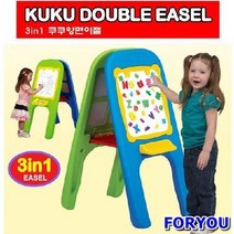 ForU862 쿠쿠토이즈 쿠쿠 양면이젤 자석 놀이포함 쿠쿠이젤 아동이젤 놀이