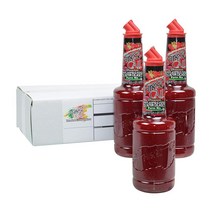 미국직구 급 콜 프리미엄 딸기 퓨레 음료 믹스 1리터 병(33.8 Fl Oz) 3팩, 수량, 상세참조