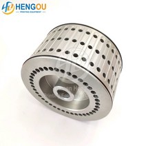 로잉머신 로잉머신효과 가정용 번업머신Heidelberg Stahl 기계 부품 124x70x18mm 3 열 구멍 흡입 휠, 한개옵션0