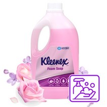 폼 솝 1.95L로즈라일락향 거품비누 리필 핸드워시, 폼 솝 1.95L(로즈라일락향) 거품, 1950ml