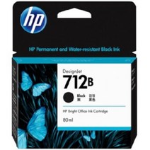 HP 정품플로터잉크 3ED29A HP DJ T230 T250 T630 T650, Black