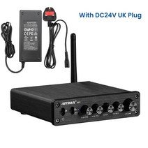 AIYIMA-서브 우퍼 블루투스 앰프 TPA3116 디지털 오디오 파워 50W x 2 + W 서브 100, 08 A03 Amplifier UK