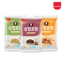 냉동 꼬마호빵 6입 4봉 택 (단팥야채피자 택), 냉동 꼬마호빵 야채 6입 4봉, 4개