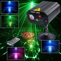 고출력 LED 레이저 사이키 조명 싸이키 태권도장 나이트 노래방 클럽 업소용 미러볼 천장, 레드그린 레이저+ LED 레드그린블루36 그래프 충전기