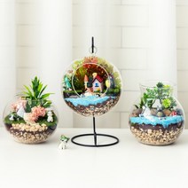 테라리움 향기나는 인테리어 화분 만들기 DIY 키트, 2. 토토로 비밀의숲