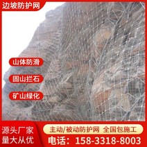 추락방지망 능동사면보호망 링 패시브망 sns 플렉시블 안전망 산사면보호 흙망 와이어로프망, 01/활성 보호망