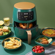 4.5L대용량에어프라이어오븐 올스텐에어에어후라이, 레드