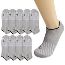 인따르시아 min54 남성용 라인닻 커즈 양말 10켤레