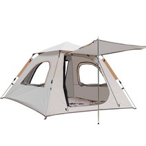 패스트캠프 원터치텐트 메가스위트 그레이 4-6인용, 그레이（210*210*135cm）