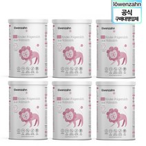 [독일공식구매대행] 뢰벤짠 킨더 12개월 틴 400g 6통(25/3)