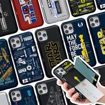 원픽 아이폰12 12프로 12프로맥스 12미니 스타워즈 오픈 카드 범퍼 케이스 카드2장 다스베이더 루크스카이워커 스톰트루퍼 밀레니엄팔콘 R2D2 기종선택 필수