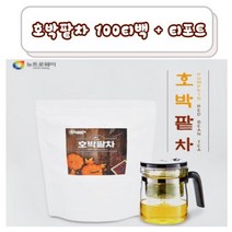 100% 국내산 호박팥차 임산부 에게좋은 몸이가벼워지는 나트륨배출 음식 출산후 산모 수유부 500ml 티포트 포함 순수 리얼 무첨가 국산 호박 팥 우엉 티 100티백 선물